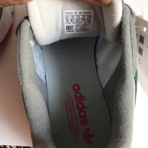 adidas Originals Yung-96 Grey White Men Running - Picture 7 of 8